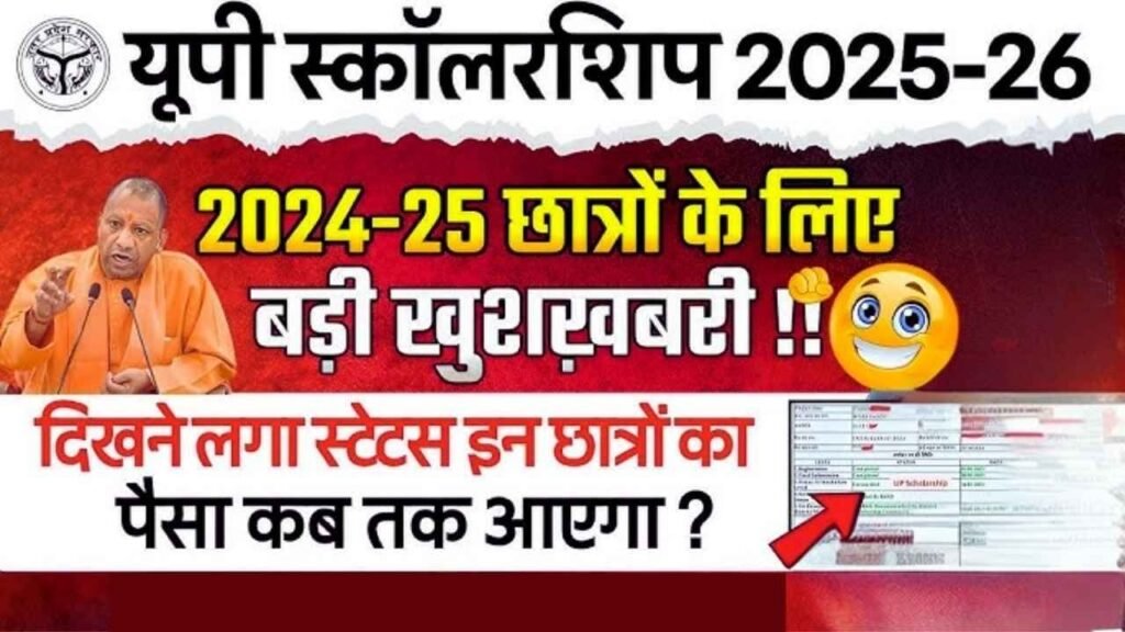 UP Scholarship Latest News Today 2026