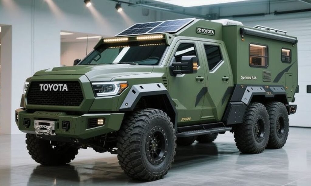 2026 Toyota Sprinter 6x6 Armored Camper Concept