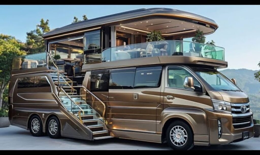 Toyota's INSANE 2-Story Camper Van - $250K Luxury