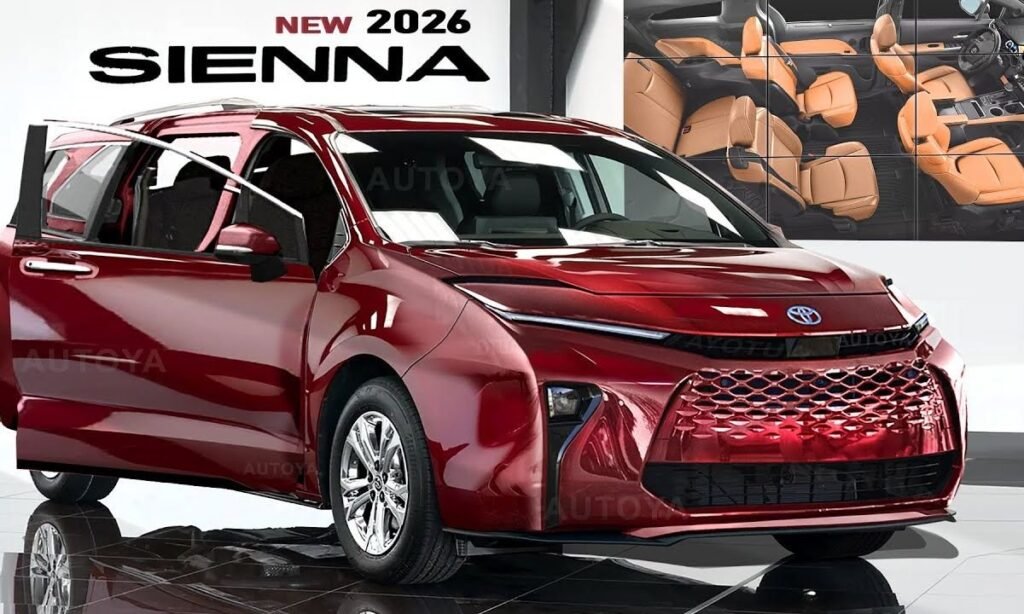 2026 Toyota Sienna Review – Interior,